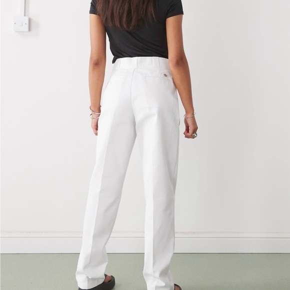 Dickies White Women's 874 Work Pants - Picture 5 of 11
